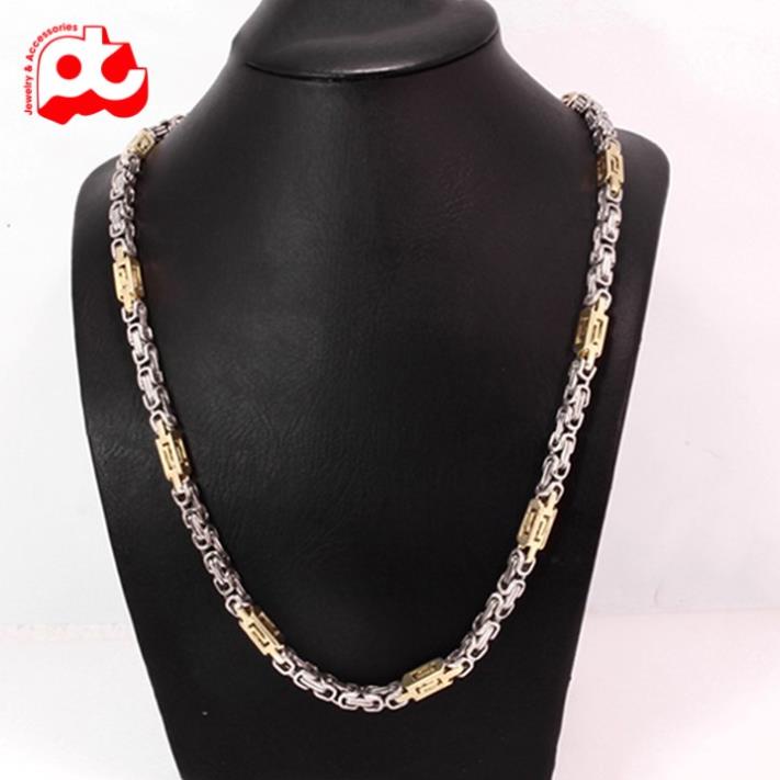 Dây chuyền nam titan cao cấp đẹp sang trọng inox thép không gỉ PT JEWELRY kích cỡ 5mm màu trắng PTDCNA42