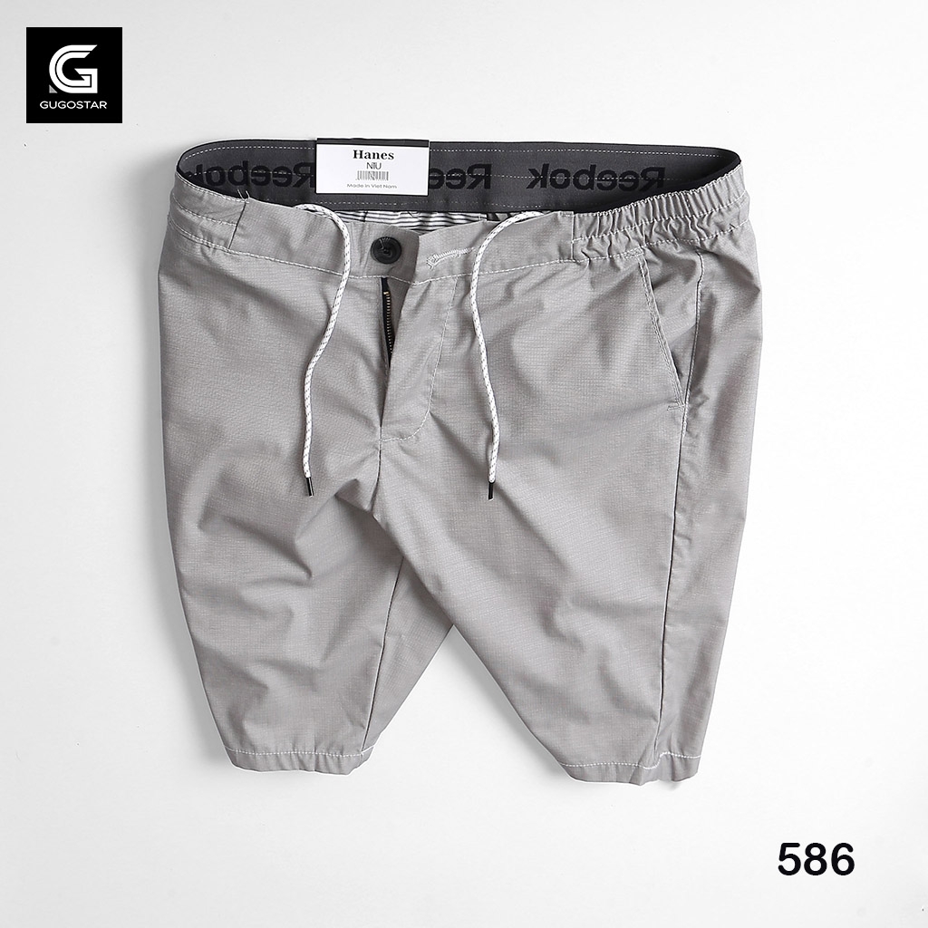 Quần Short Big size Nam Đẹp LƯNG THUN CHỮ GUGOSTAR G453