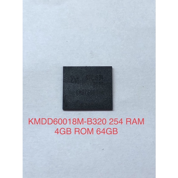 EMMC  KMDH6001DA B422 RAM 4GB ROM 64GB