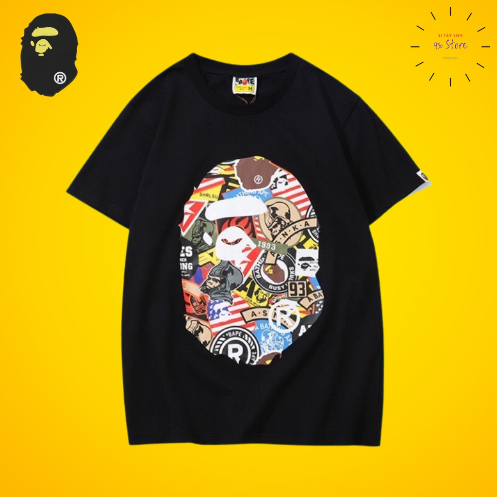 [Ảnh Thật] Áo tee Bape 7 màu ss2021 hàng cao cấp