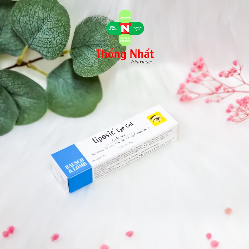 [CHÍNH HÃNG] - LIPOSIC EYE GEL TUÝP 10G