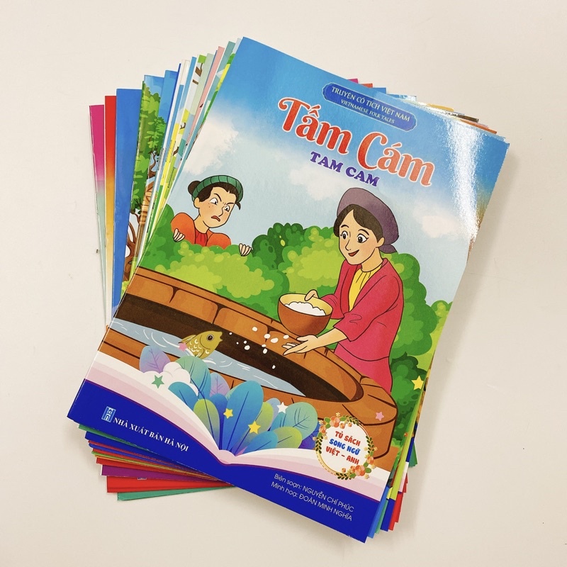 Sách Truyện cổ tích song ngữ Việt Anh bộ 20 cuốn
