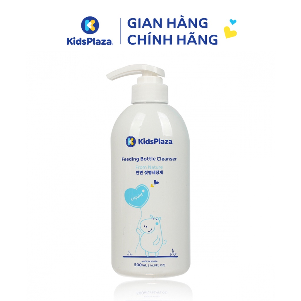 Nước rửa bình Kids Plaza Nature hương táo 500ml