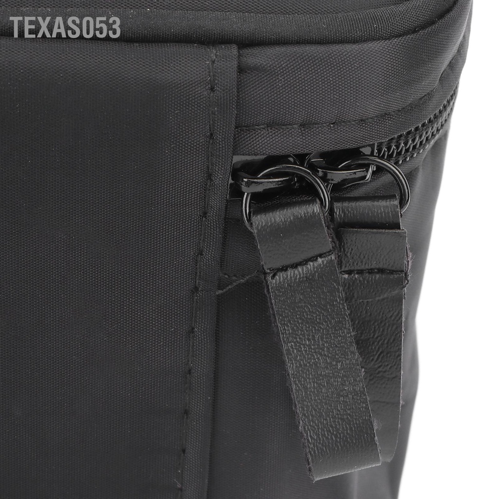 Túi Đựng Mỹ Phẩm Bằng Vải Nylon Co Giãn Màu Đen Sức Chứa Lớn