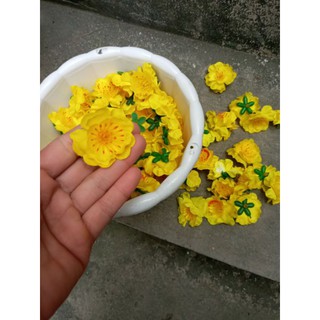 20 bông hoa mai trang trí