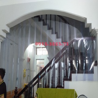 HCM-Màn nhựa( C 2.5m) ngăn lạnh điều hòa| Rèm che gió lạnh |Rèm ngăn lạnh.