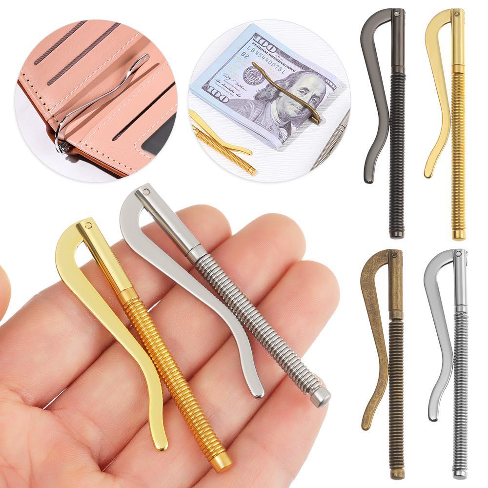 Kẹp Tiền Orentlii Bằng Kim Loại Gấp Gọn Tiện Dụng Ví