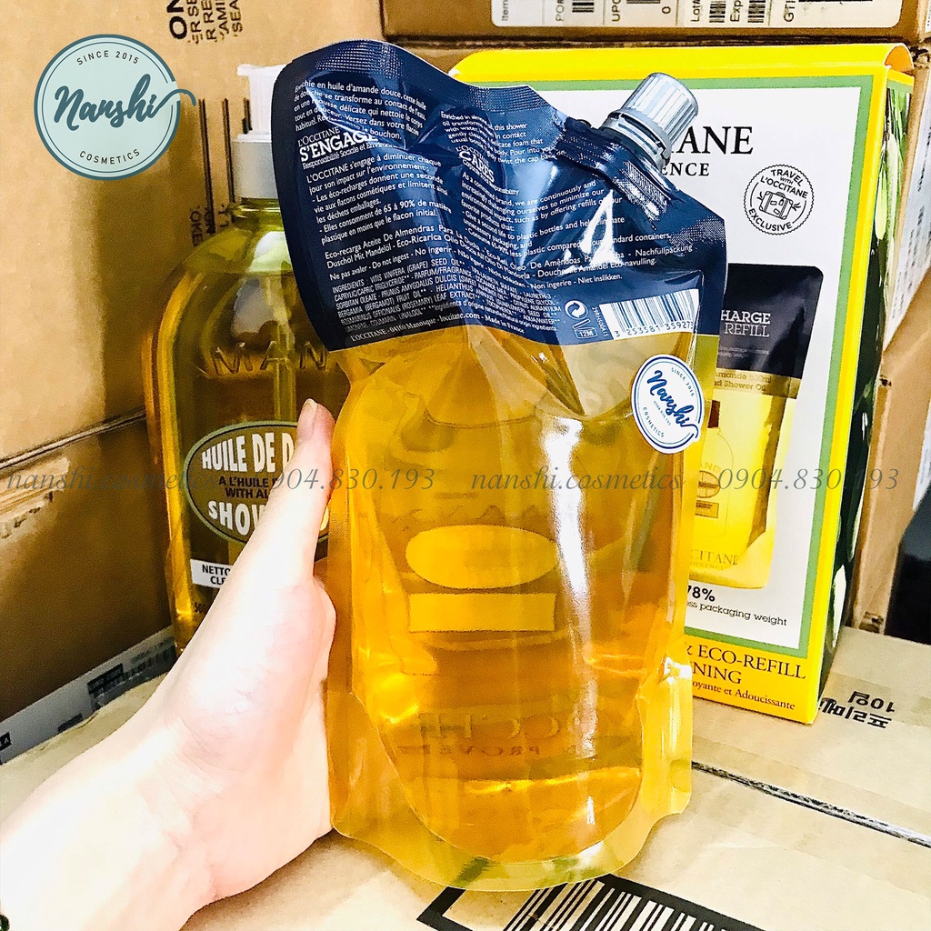 Set Sữa Tắm Hạnh Nhân Và Refill Loccitane