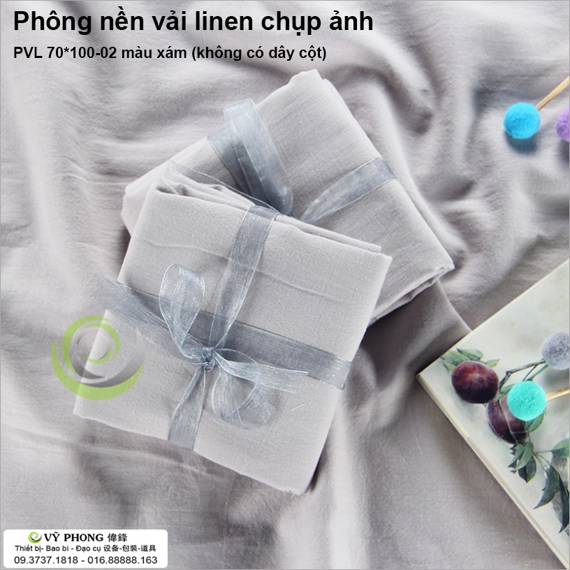 PHÔNG NỀN CHỤP ẢNH VẢI LINEN PHONG CÁCH BẮC ÂU CHỤP HÌNH SẢN PHẨM INS PVL70x100 / 100x140