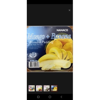 Thạch pudding dừa Nanaco các vị 108gr Hàng chuẩn Thái