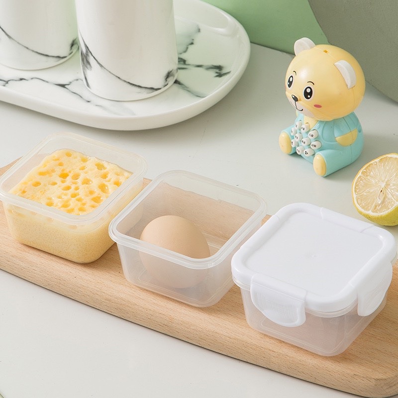 Hộp Trữ Đông ,Khay Trữ Đông Có Nắp đậy, Bảo quản đồ ăn dặm cho bé an toàn sạch sẽ