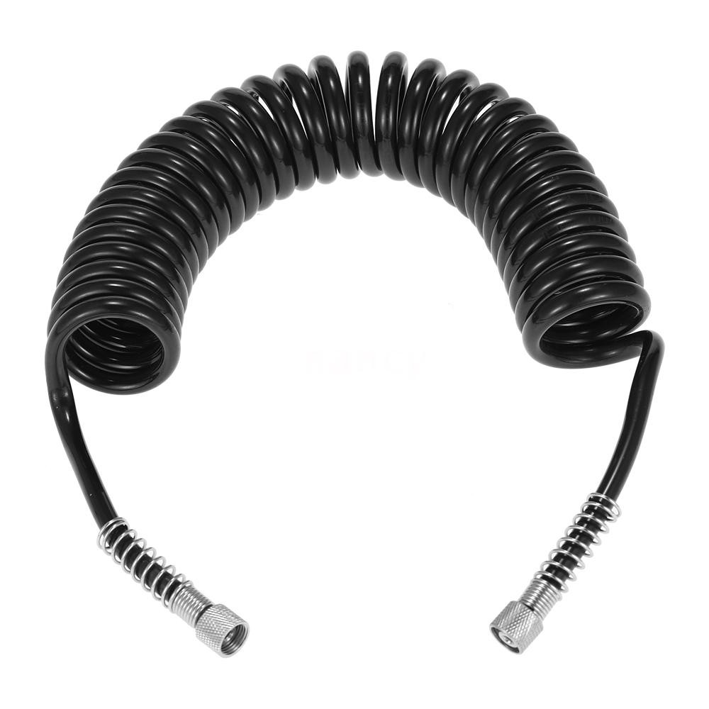 Ống dẫn khí dạng xoắn lò xo 3m chuyên nghiệp với đầu nối 1/8" ở 2 đầu thiết kế cho máy phun sơn