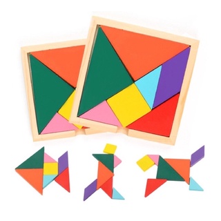 BẢN TO - GHÉP HÌNH KHUNG VUÔNG 7 MIẾNG CHO BÉ LOẠI LỚN 15x15