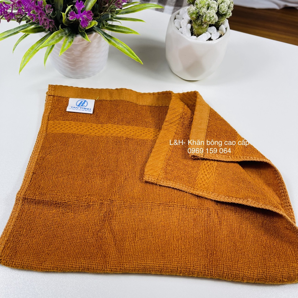 Khăn mặt màu Tân Thịnh, kt 28x48cm