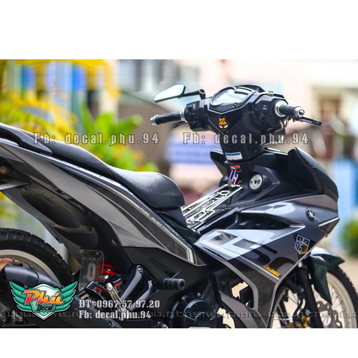 Tem rời Exciter 150 Y15 ZR xe xám (V)