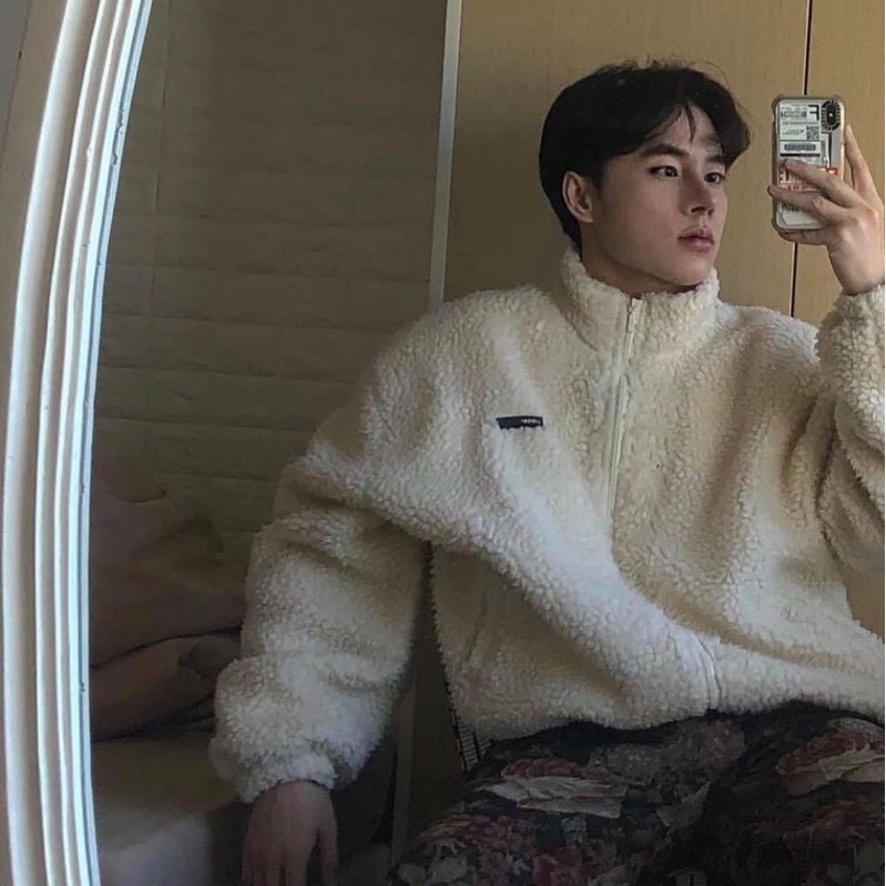PASS CHIẾC ÁO LÔNG CỪU LIDER size XL like new 97%