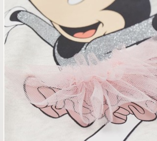 Sét nỉ da cá micky HM bé gái