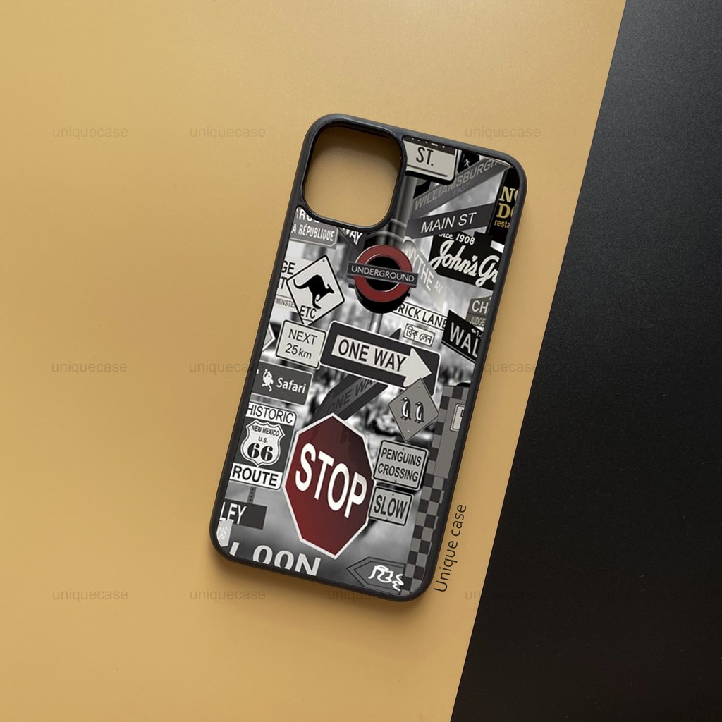 Ốp lưng điện thoại iPhone Unique Case CHAT019 "Stop"