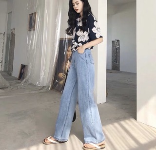 Quần ulzzang ống suông