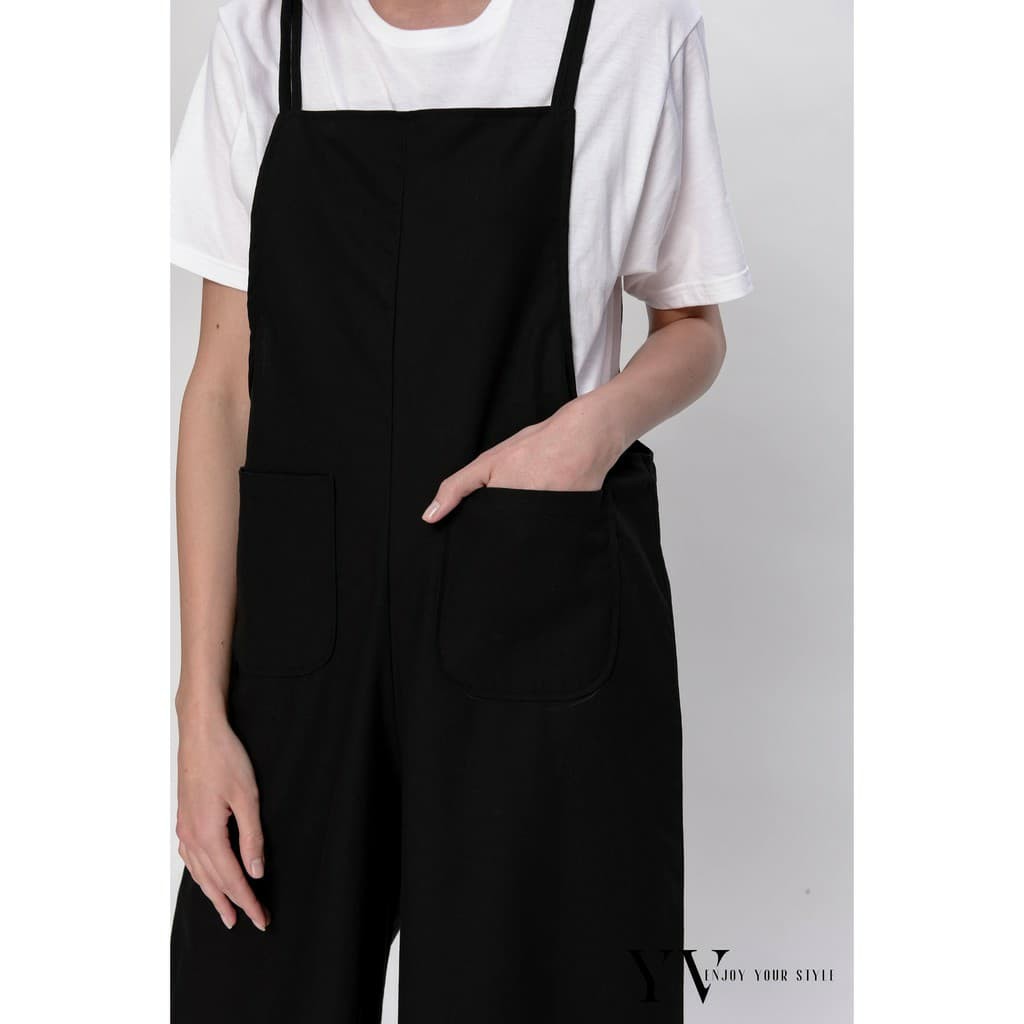 Đầm Yv le / Quần yếm chất linen Yv le M | BigBuy360 - bigbuy360.vn