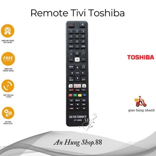 Điều khiển tivi toshiba-sử dụng cho các dòng tivi toshiba smart- led tv-smart tv và lcd-model ct-8069