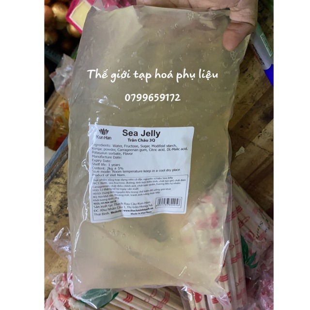 TRÂN CHÂU TRẮNG 3Q SEA JELLY 2kg