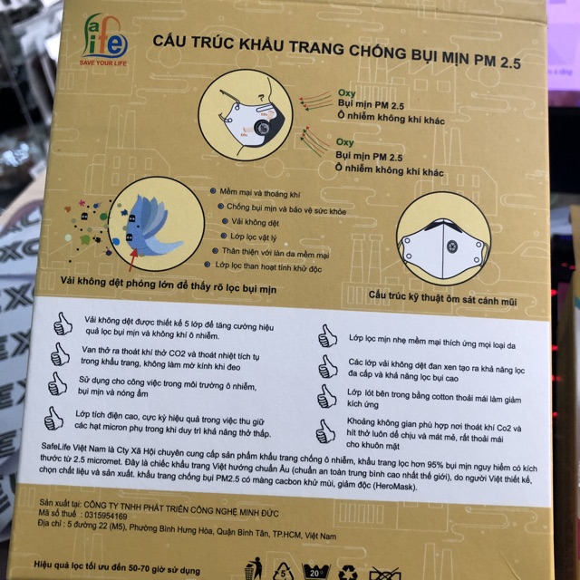 Khẩu trang chống bụi mịn n95+ TH | BigBuy360 - bigbuy360.vn