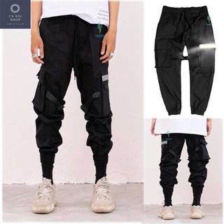 Quần jogger kaki túi hộp co giãn hình thật tại shop bao đẹp bao chất