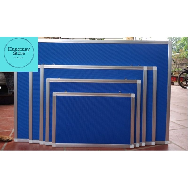 Bảng ghim nỉ xanh dương đủ size hàng đẹp giá rẻ