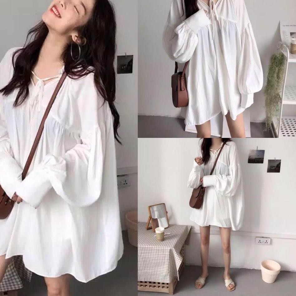 Đầm Mini Oversize Hàn Quốc 1177 (Xs-Xl)