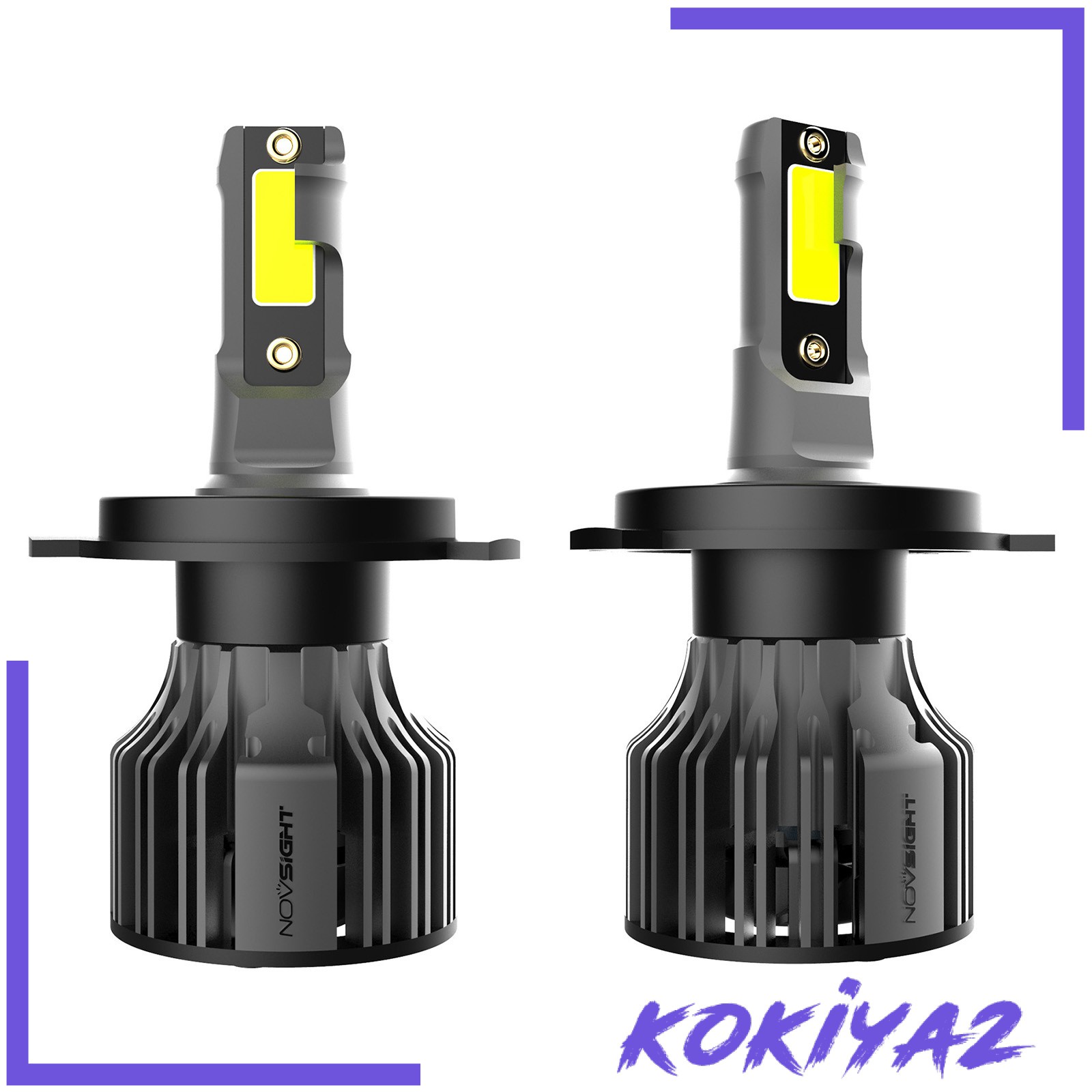 2 Đèn pha bóng LED NOVSIGHT H1/H4/H11/9005/9006 LED 10000LM