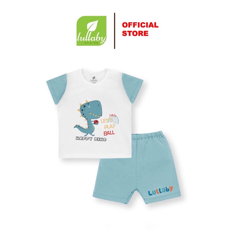 ( XẢ HÀNG) Bộ quần áo bé trai cộc tay lullaby (6m-4y)