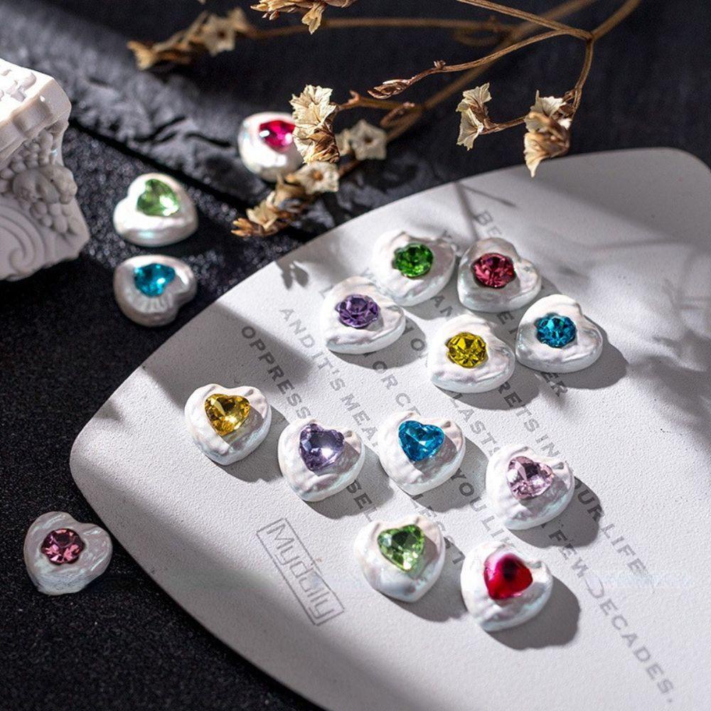 Vật Liệu Trang Trí Móng Tay Hình Ngôi Sao Năm Cánh Cho Nữ DIY|Phụ Kiện Trang Trí Móng Tay 3D Xinh Xắn