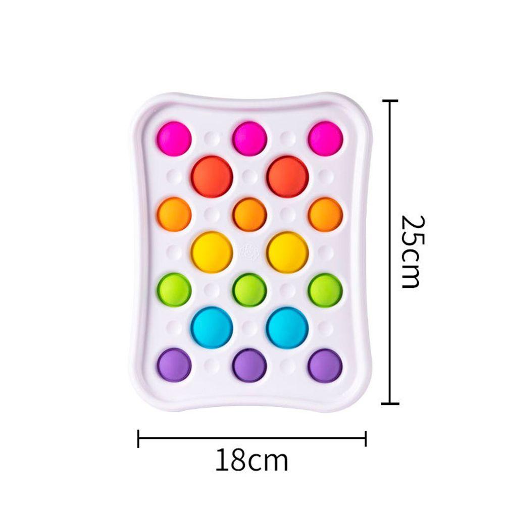 Layor1 Đồ Chơi Fidget Spinner MàU SắC Pop It Fidget Spinner