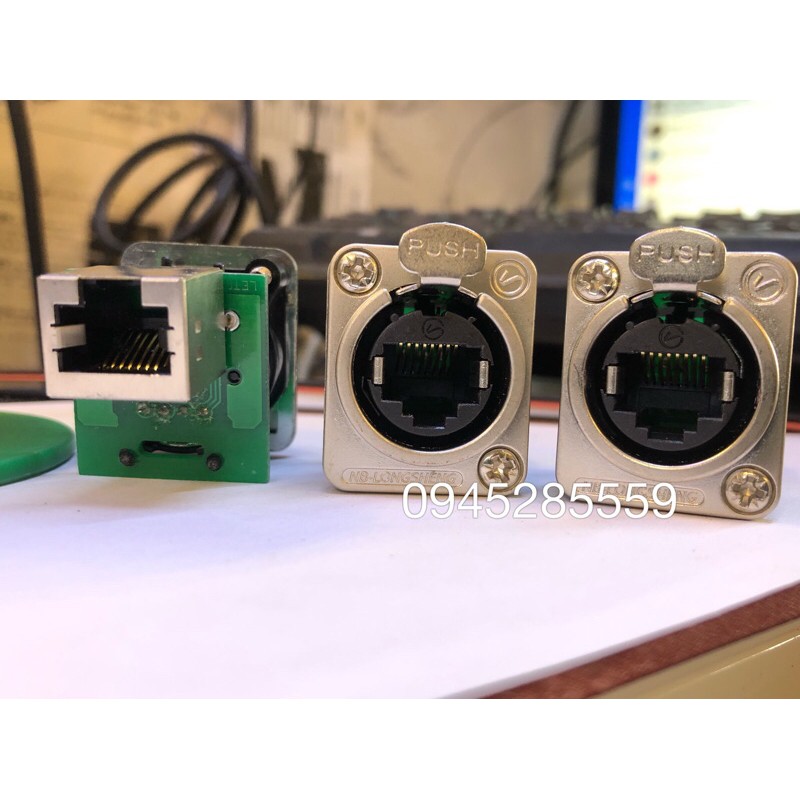 Ổ cắm mạng RJ45 bắt bệ ....chính hãng