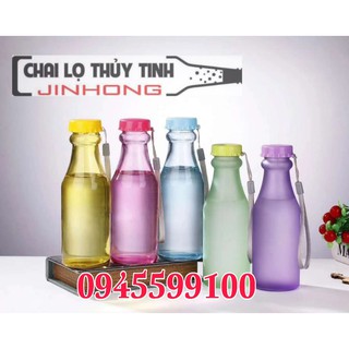 CHAI THỦY TINH MÀU 350ML DÂY MS 05