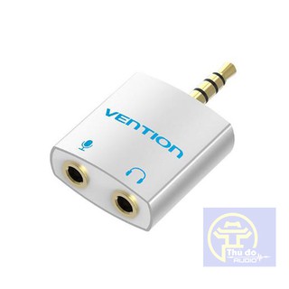 [Mã ELHACE giảm 4% đơn 300K] [CHÍNH HÃNG] Cáp chia cổng âm thanh 3.5mm từ 1 đầu đực sang 2 đầu cái Vention