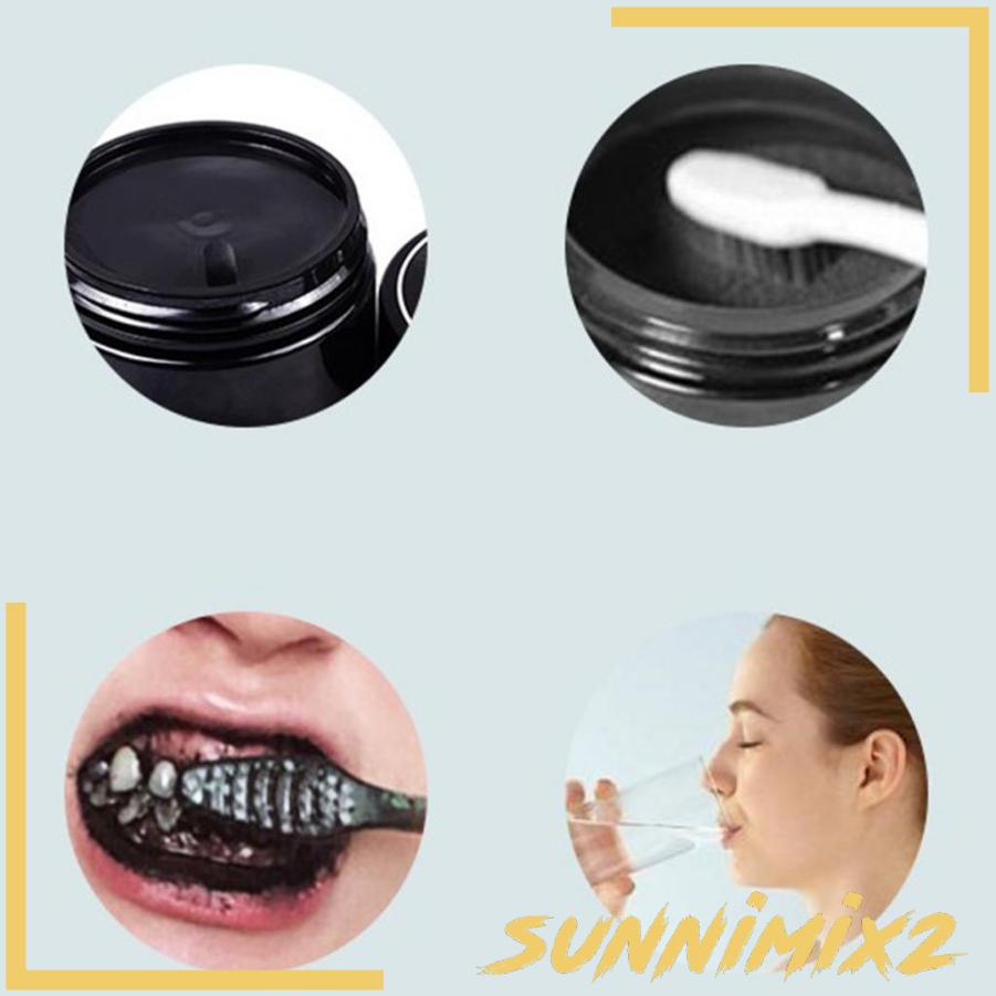 Natural Organic Activated Charcoal Powder Teeth Whitening Toothpaste 30g