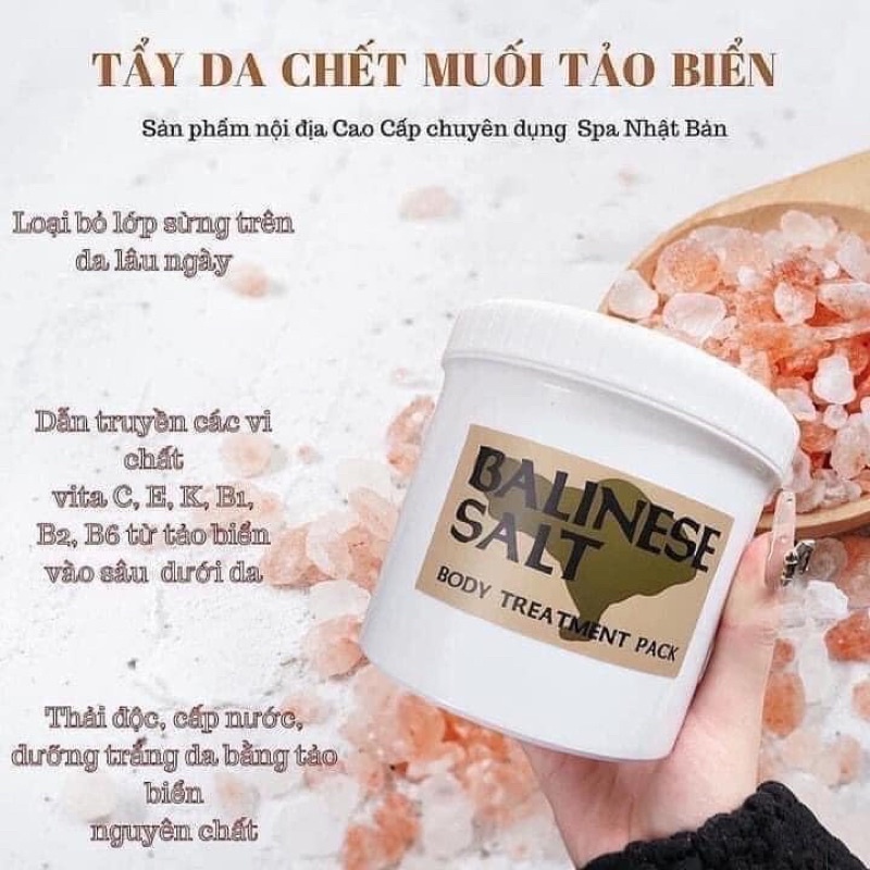 Bộ ủ trắng sữa chua spa nhật balinese