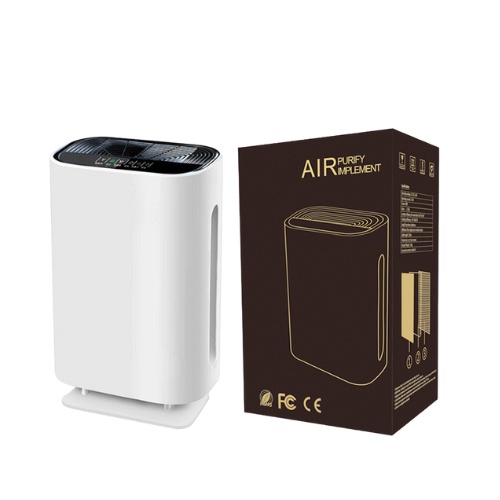 Máy lọc không khí ion âm loại bỏ bụi mịn, đo chất lượng không khí PM2.5, tia UV khử trùng lọc vi khuẩn nấm mốc Hapo