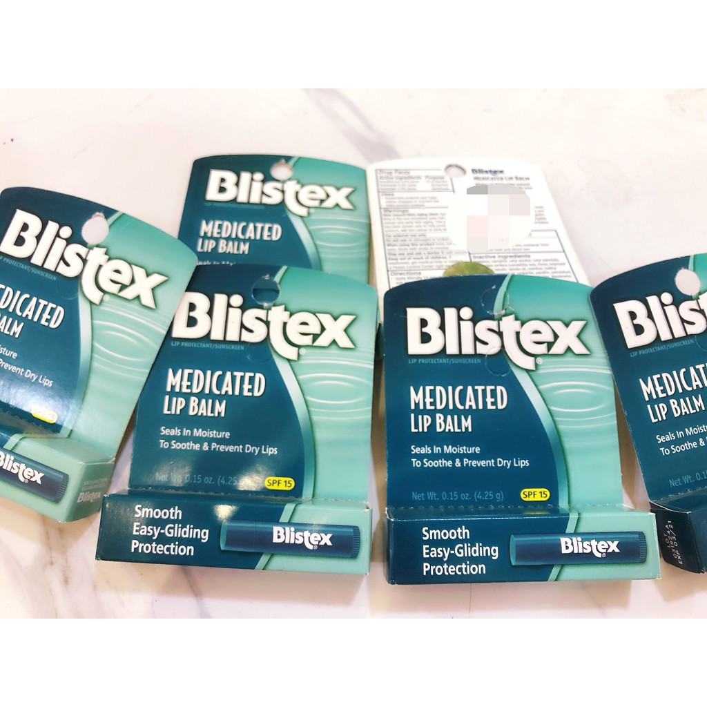 Son dưỡng môi Blistex Medicated Lip Balm SPF 15