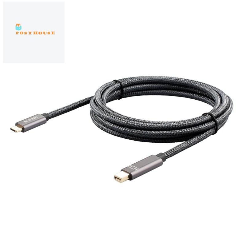 Cáp Chuyển Đổi Usb C Sang Mini 4k 60hz) Cho Macbook Pro 2017 / 2016 / Pro / Galaxy S10 / S9 / S8