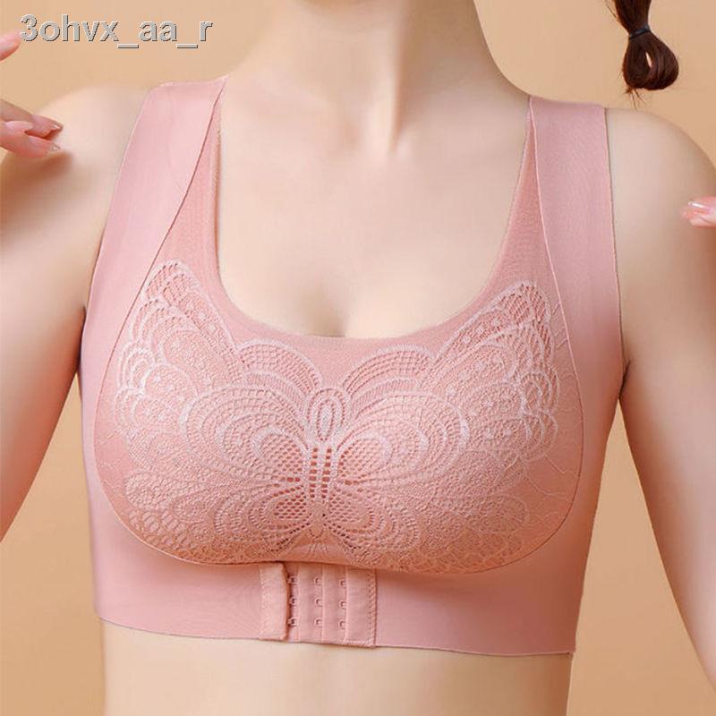 Quần lót nữ liền mảnh mới tập hợp áo ngực chống chảy xệ chỉnh lưng gù loại không có vòng thép nâng đỡ