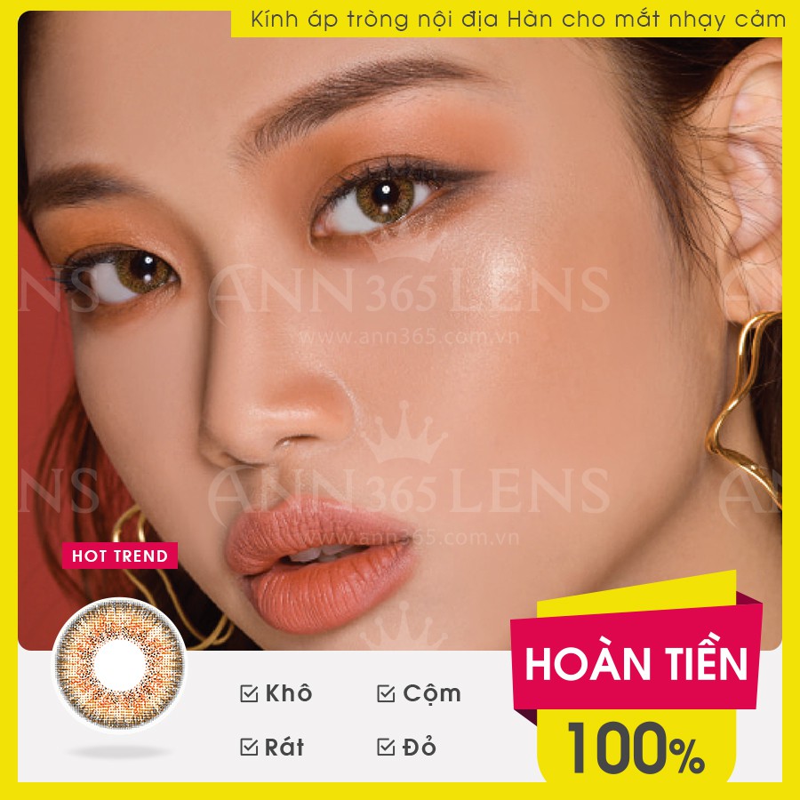 Lens Mắt ANN365 Chụp Ảnh Cưới, Kính Áp Tròng 1 Ngày Hàn Quốc Cho Cô Dâu