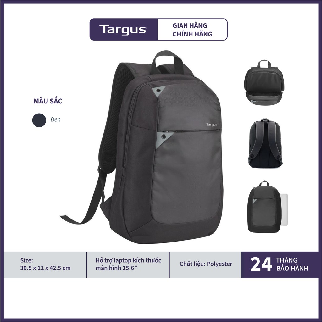 Balo Laptop Targus TBB565 (15.6 inch) - Hàng Chính Hãng