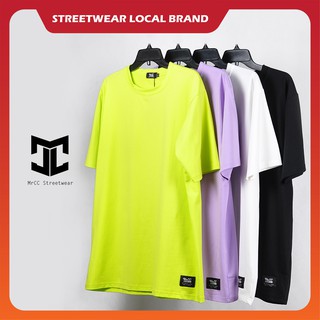 Áo Thun Trơn Streetwear Unisex MRCC Basic 100% cotton