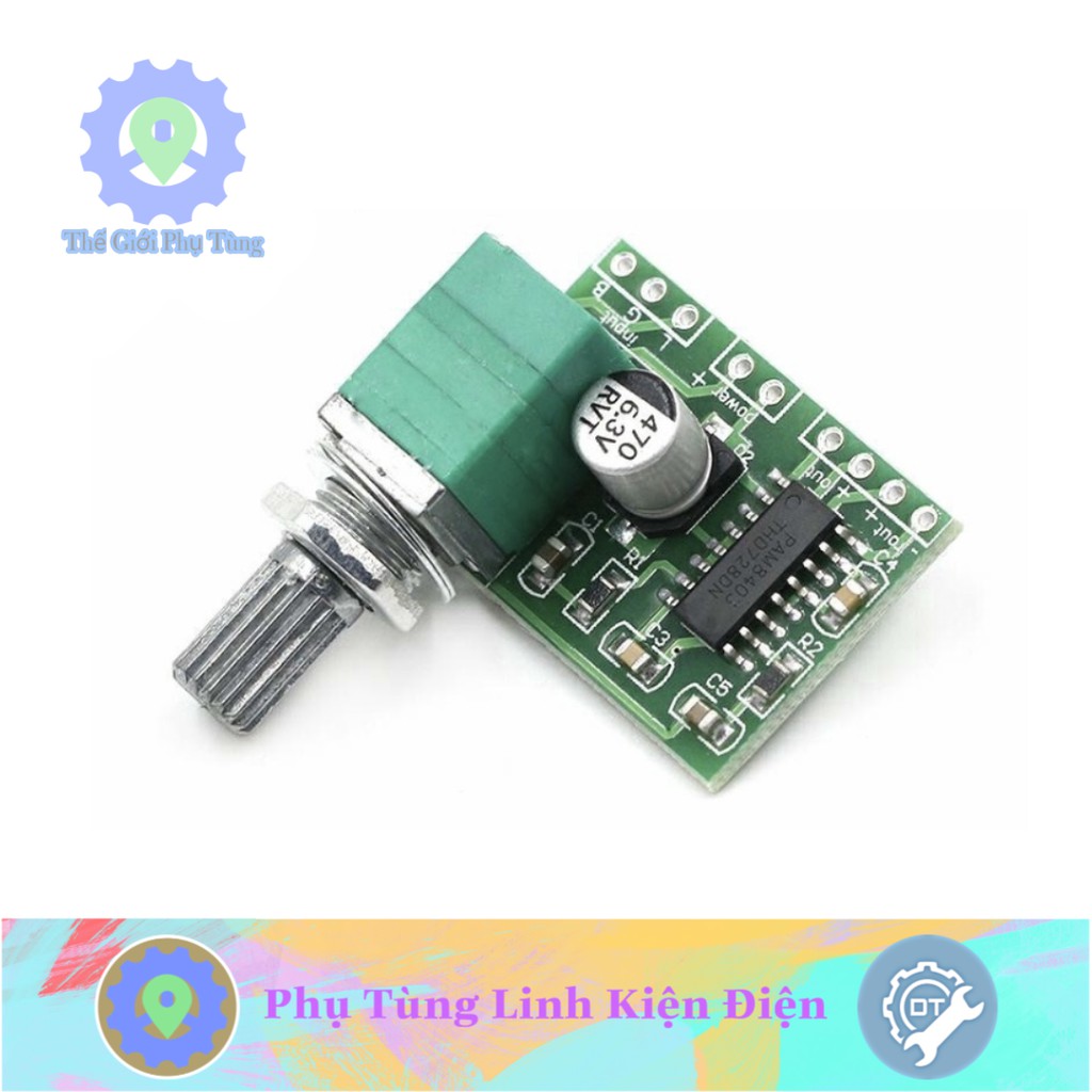 Mạch Khuyết Đại Âm Thanh Mini 5V Công Suất 3W x 2 LOẠI TỐT #Pam8403