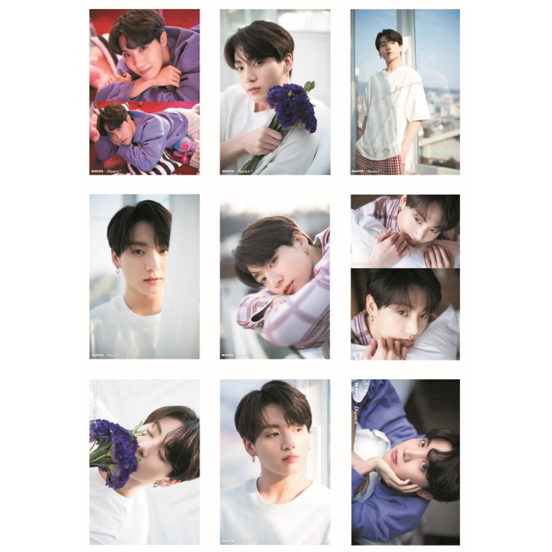 LOMO CARD 54 ảnh BTS - White Valentine Special Day [NAVER X DISPATCH]