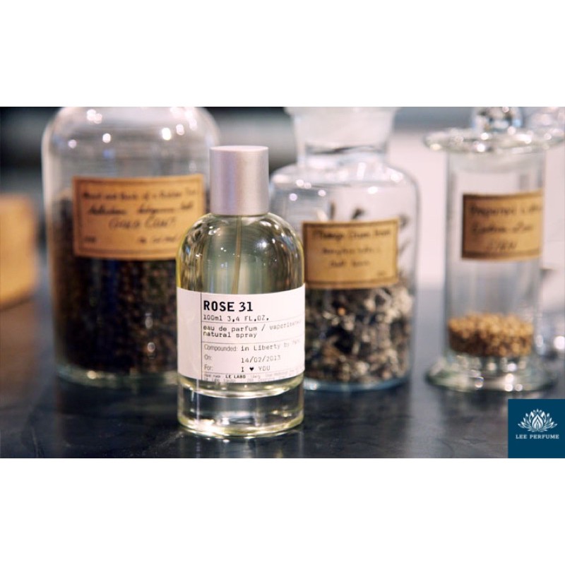 (Chai Thử) Nước Hoa Le Labo Rose 31 Của Nam Nữ 5ml/10ml/20ml