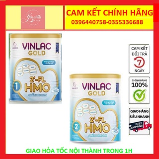 [MẪU MỚI - KÈM QUÀ] Sữa Vinlac Gold số 1 - 2 lon 900G date mới nhất